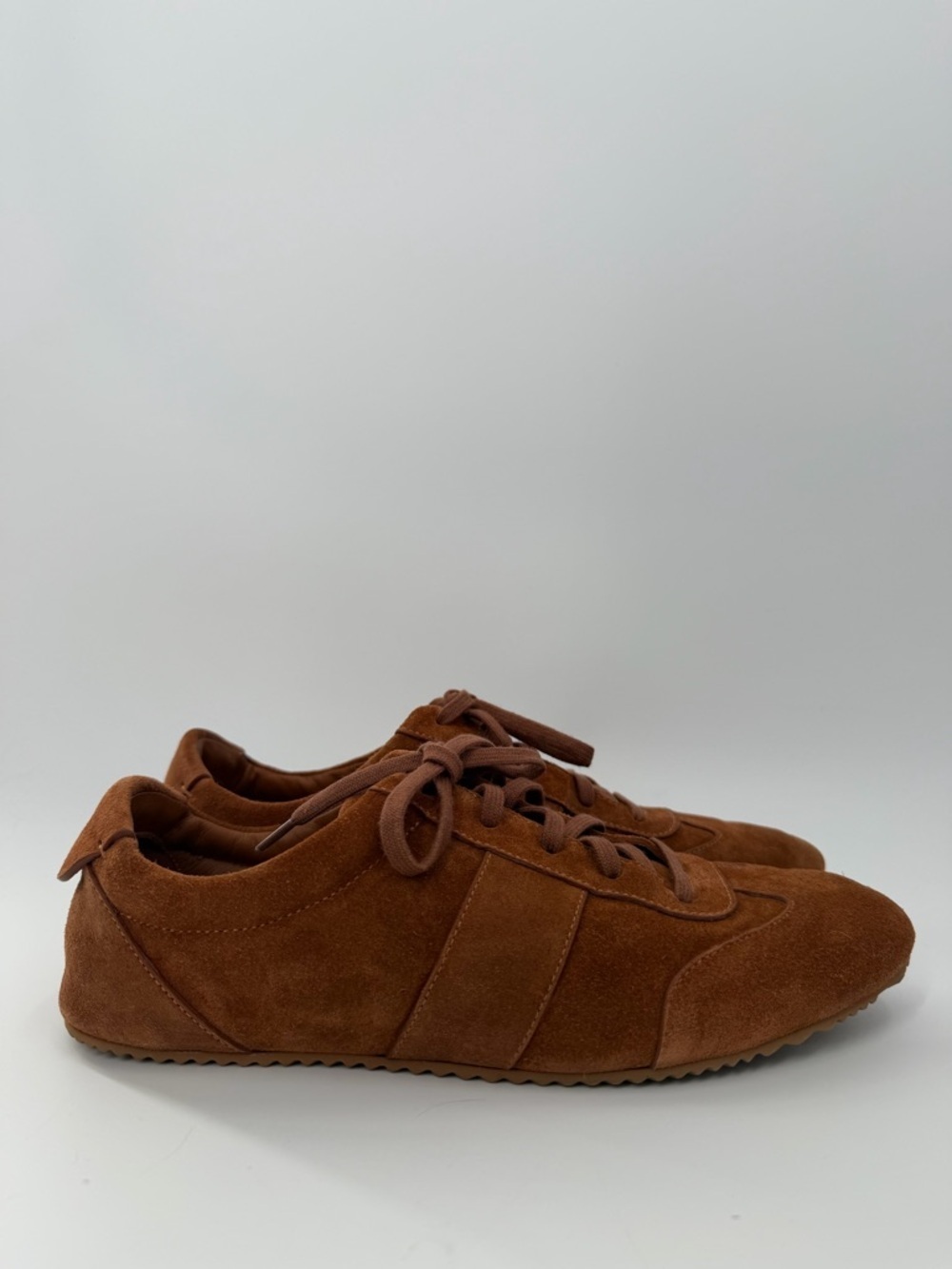 Reformation Terra Sneakers In Rum Suede